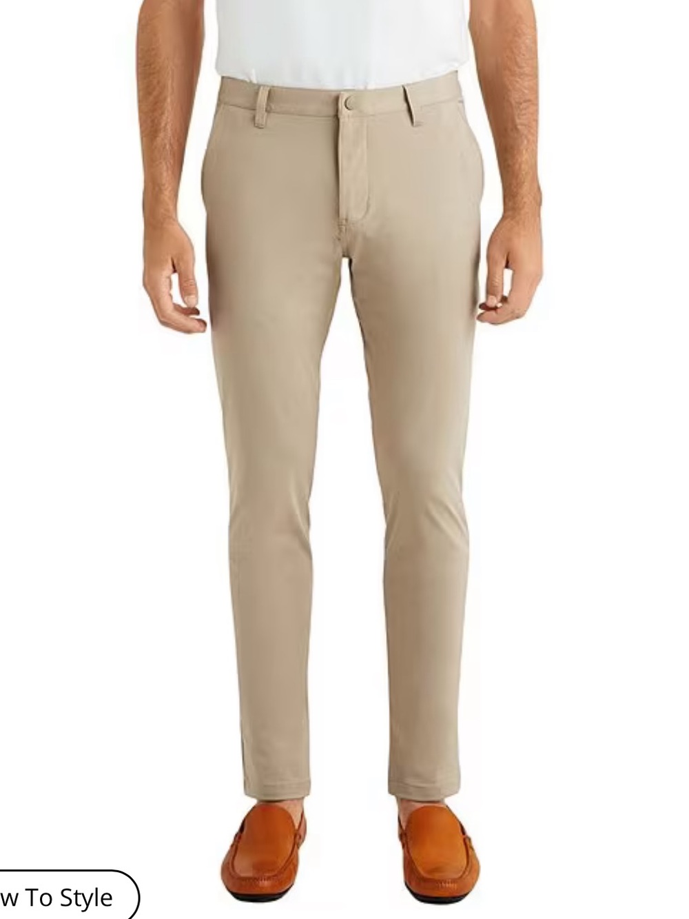 Rhone Slim Fit Flat Front Commuter Stretch Pants